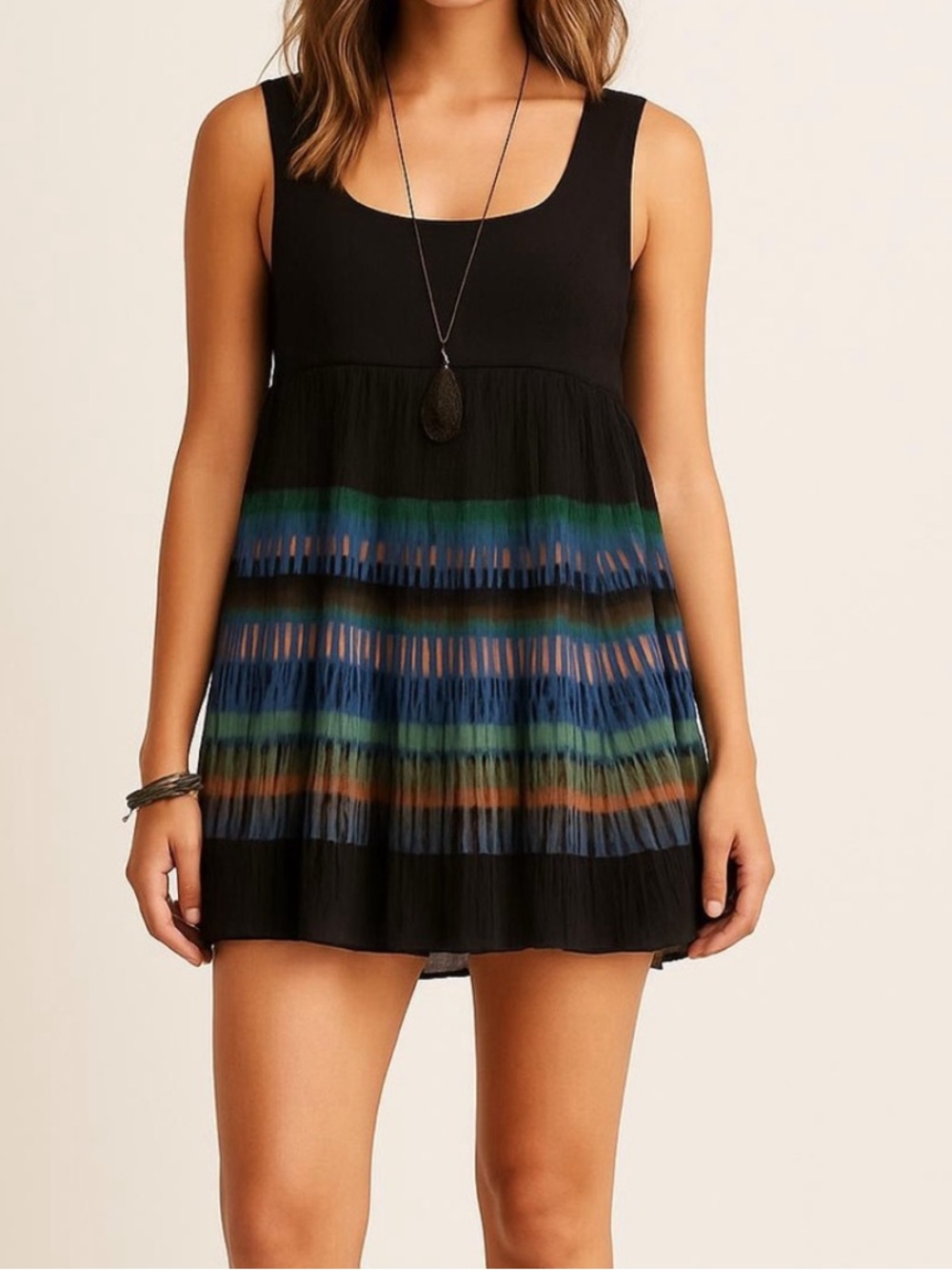 Anthropologie  Deletta Pleated Swing Top.